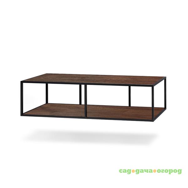 Фото Тумба TV stand lite black американский орех подвесной