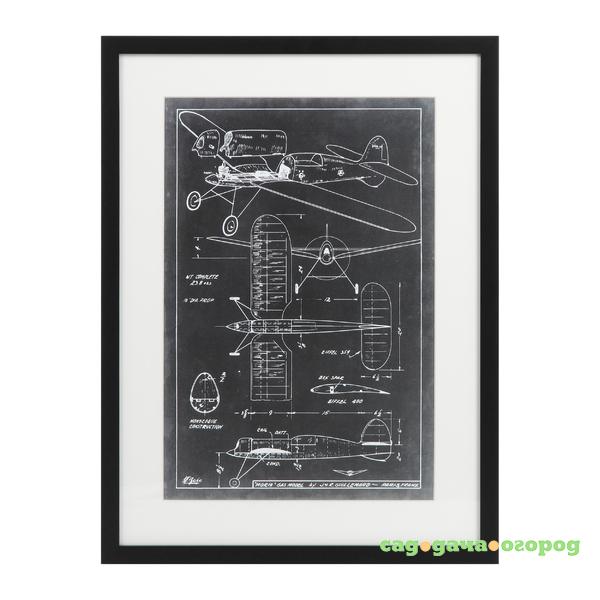 Фото Постер Aeronautic Blueprint 2