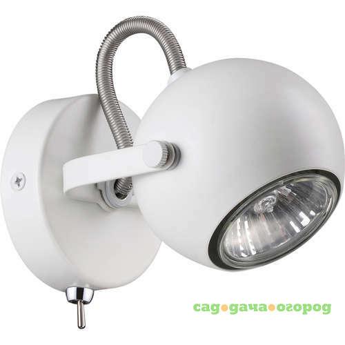 Фото Спот Odeon Light Pulla 3804/1W белый GU10 1х50W 220V