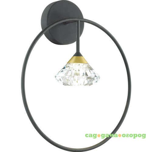 Фото Светильник настенный Odeon Light Arco 4100/1W черный G9 1х5W 220V