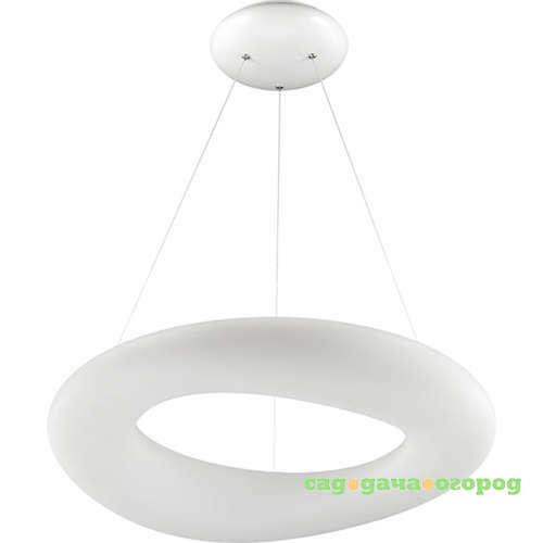 Фото Люстра подвесная Odeon Light Aura 4064/40L белая 40W 220V