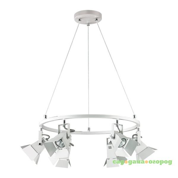 Фото Люстра подвесная Odeon Light Techno Pro 3631/6 белая 6х50W 220V