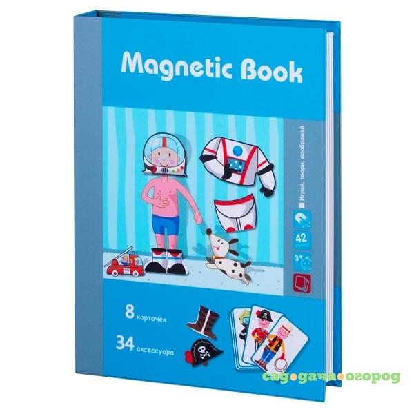 Фото Игра развивающая Magnetic book интересные профессии