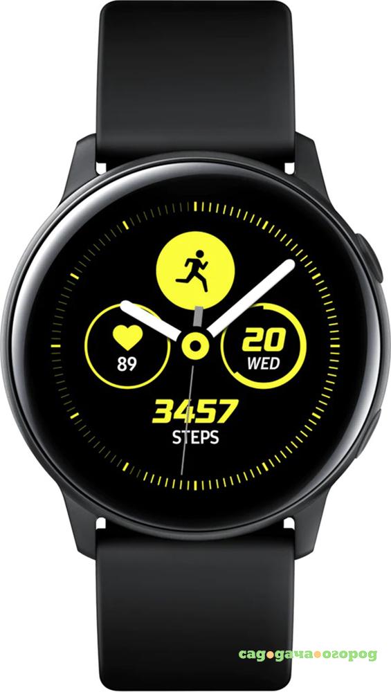 Фото Умные часы Samsung Galaxy Watch Active Черный сатин