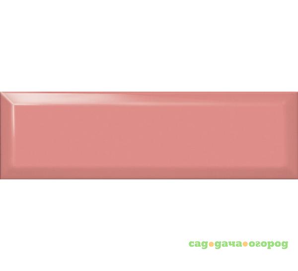 Фото Плитка Kerama Marazzi Аккорд розовый грань 8,5x28,5 см 9024