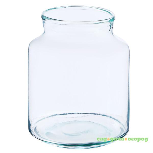 Фото Ваза Hakbijl glass Milkbottle 18х22,5см