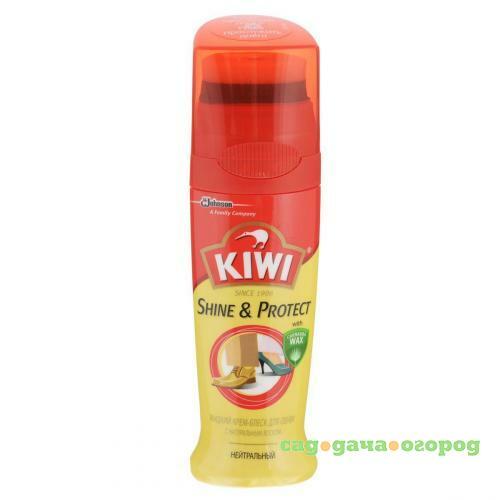 Фото Крем для обуви KIWI, Shine&Protect, 75 мл, нейтральный