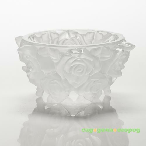 Фото Подсвечник CRYSTALITE BOHEMIA, Роза, 16,5 см