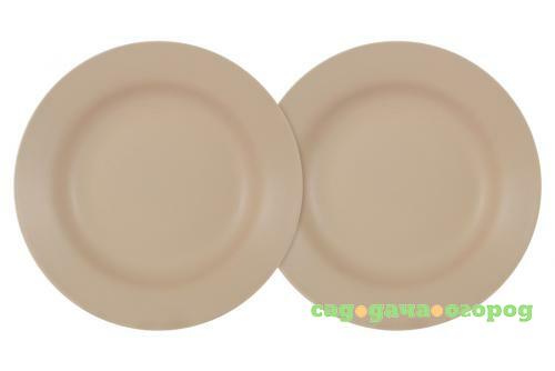 Фото Набор суповых тарелок Anna Lafarg LF Ceramics, Птичье молоко, 2 предмета