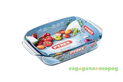 Фото Форма для запекания Pyrex, Irresistible, 39*25 см, 3,8 л, прямоугольная