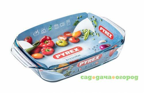 Фото Форма для запекания Pyrex, Irresistible, 31*20 см, 2,1 л, прямоугольная