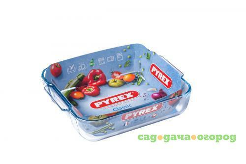 Фото Форма для запекания Pyrex, Classic, 25*21, 2 л, квадратная