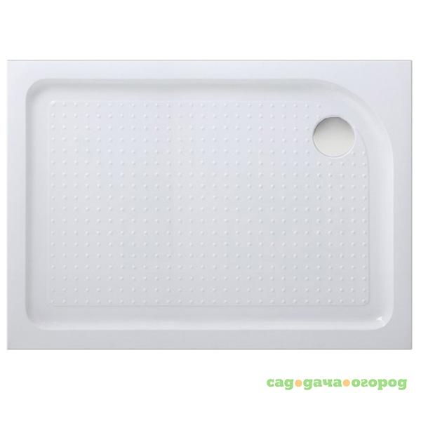 Фото Tray L 120x80x15 Белый R с антискользящим покрытием