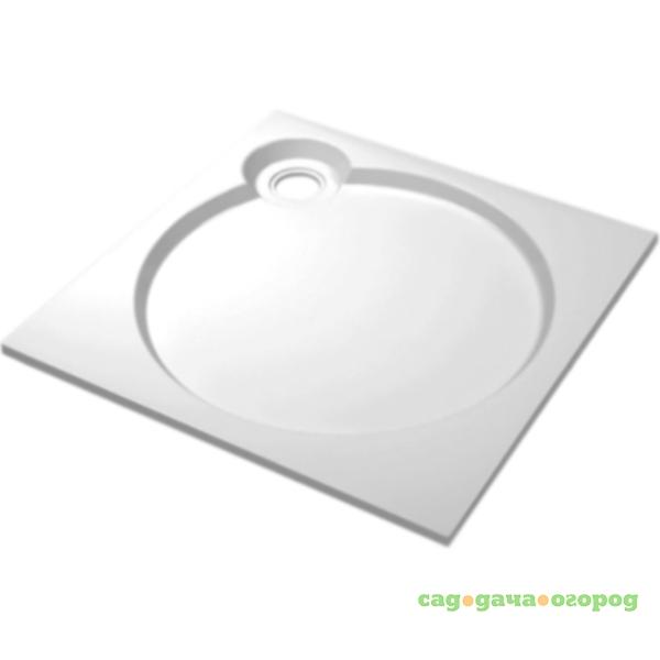 Фото Tray S A 100x100x6 Белый