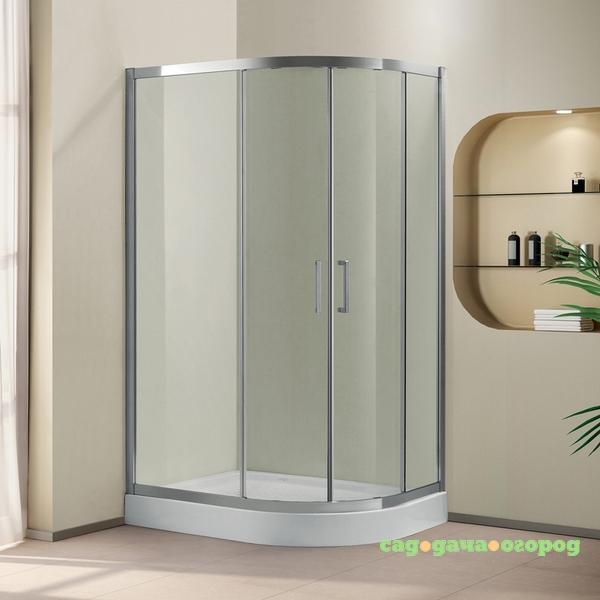 Фото Porta RH-2 120x90 профиль Хром стекло прозрачное