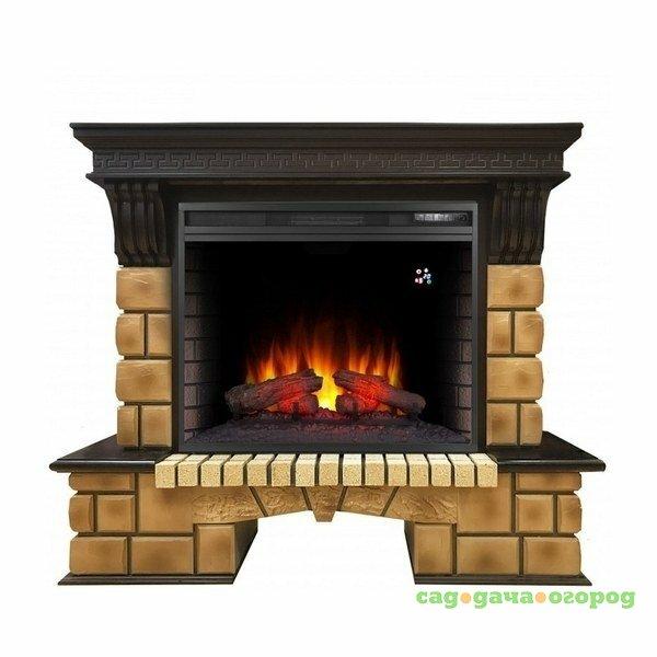 Фото Real-Flame Stone Brick 26 с очагом Epsilon 26 S IR