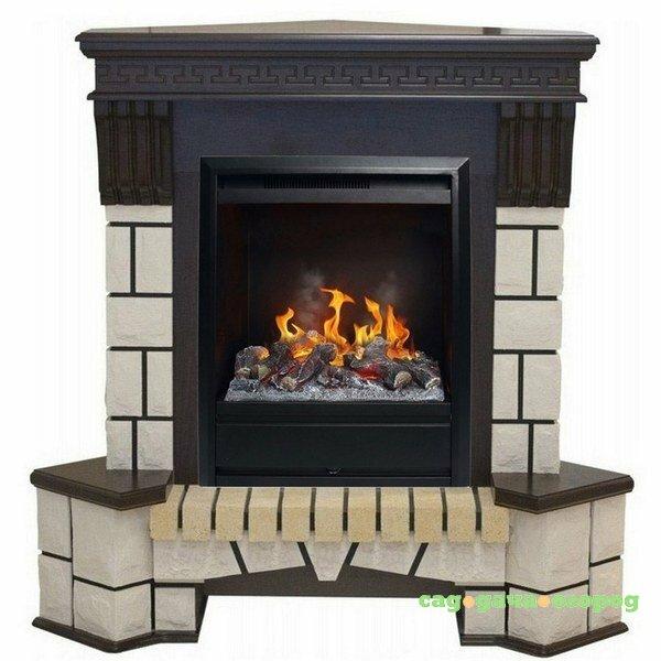 Фото Real-Flame Stone Corner new STD/EUG/VL с очагом 3D Olympic