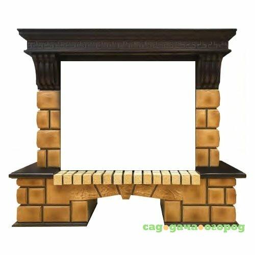 Фото Real-Flame Stone Brick 26