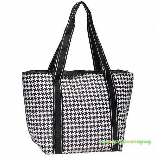 Фото Igloo Shopper Tote 30 B-W Houndstooth