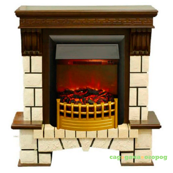 Фото Real-Flame Stone new STD/EUG AO (DN) с очагом Rimini