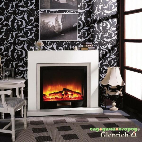 Фото Glenrich Астория Delux 39 (Sharm39 Black) Белый по шпону