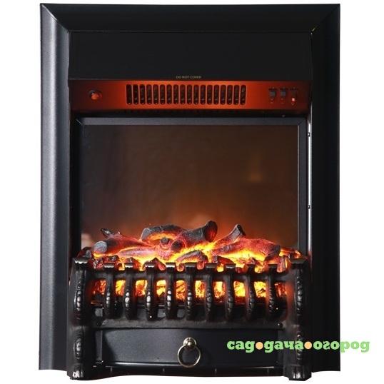 Фото InterFlame Fobos GLS Black/Brass