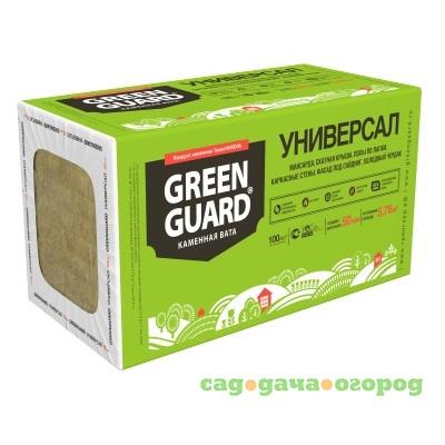 Фото Базальтовая вата Greenguard Универсал 1200x600x100 мм 4 плиты в упаковке