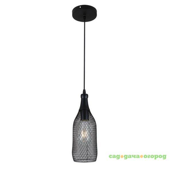 Фото Светильник подвесной Odeon Light Bottle 3353/1 черный E27 60W 220V