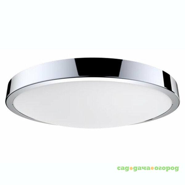 Фото Светильник светодиодный Gauss круглый хром LED IP20 24W 2700К