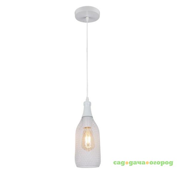 Фото Светильник подвесной Odeon Light Bottle 3354/1 белый E27 60W 220V