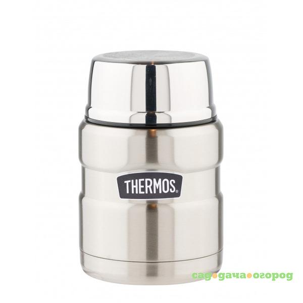 Фото Термос с ложкой Thermos sk3000-sbk 0,47л