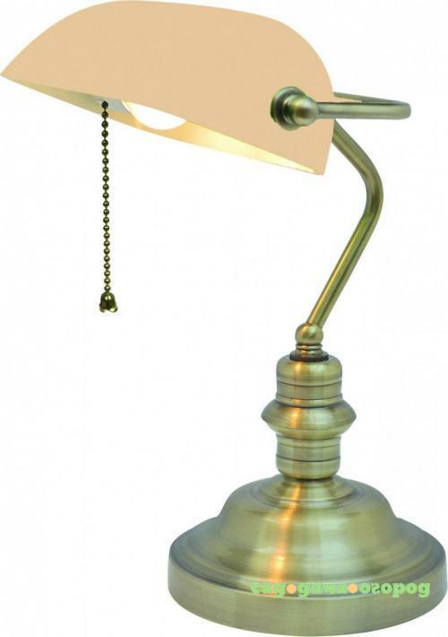 Фото Настольная лампа Arte Lamp Banker A2493LT-1AB