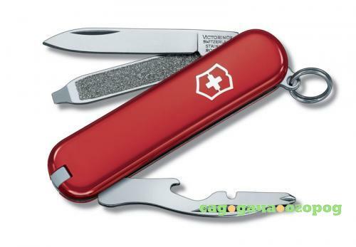 Фото Нож-брелок VICTORINOX, Rally, 5,8 см, 9 функций