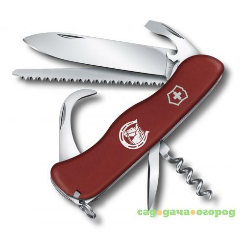 Фото Перочинный нож VICTORINOX, Equestrian, 11 см, 12 функций, красный