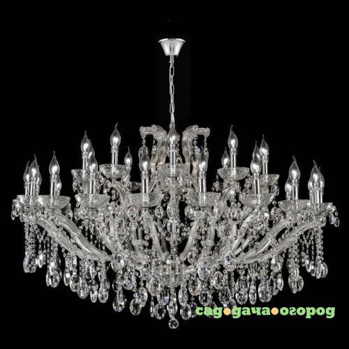 Фото Подвесная люстра Crystal Lux Hollywood SP20+10 Chrome