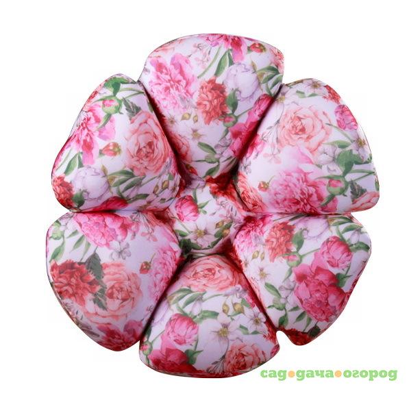 Фото Декоративная подушка Цветок Цвет: Розовый (31х31)