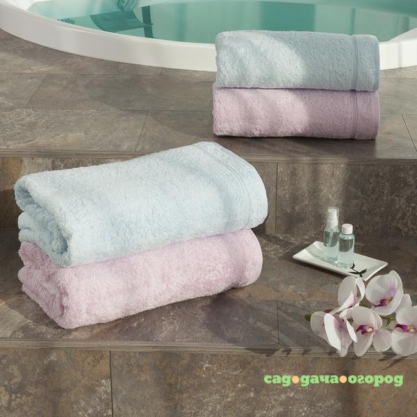 Фото Набор полотенец BB Towels Цвет: White Blue & Lilac (50х100 см - 2 шт,70х150 см- 2 шт)