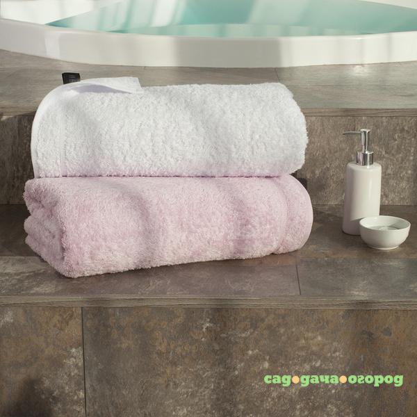 Фото Набор полотенец BB Towels Цвет: Clear White & Lilac (70х150 см - 2 шт)