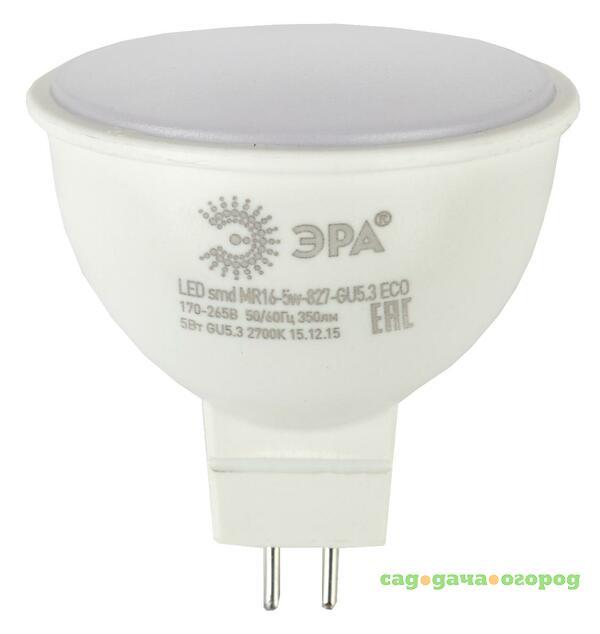 Фото Led smd mr16-5w-827-gu5.3_eco