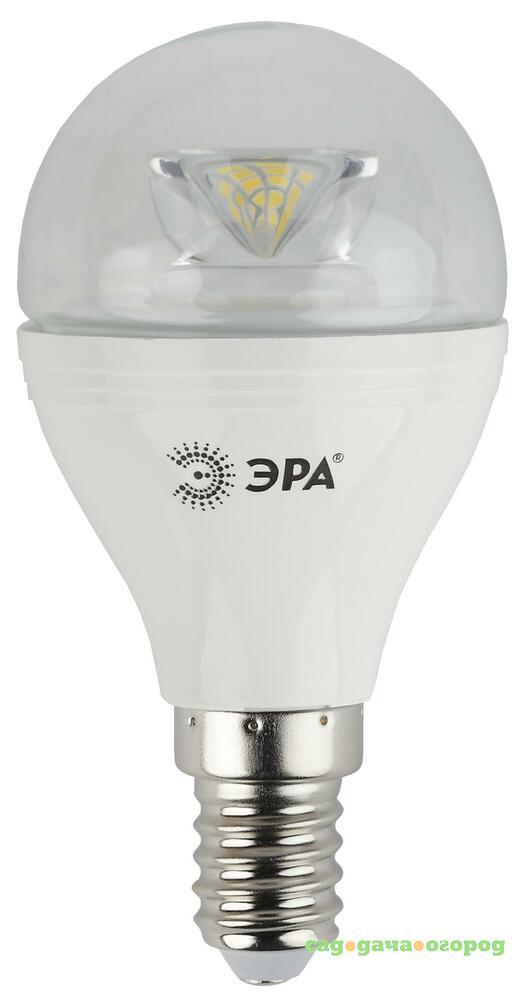 Фото Led smd p45-7w-827-e14-clear