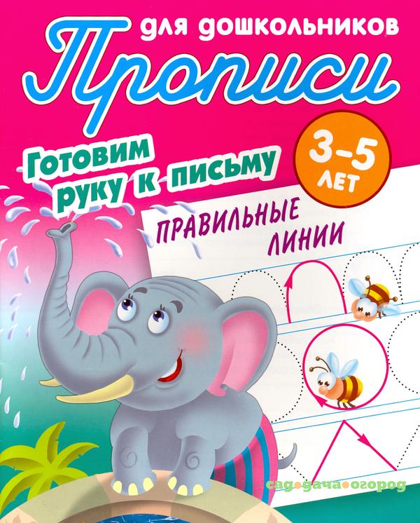 Фото Правильные линии. Готовим руку к письму 3-5 лет