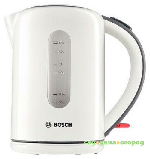 Фото Чайник электрический BOSCH, 2200W, 1,7 л, белый