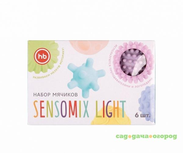 Фото Набор мячиков Happy Baby Sensomix Light 6 шт