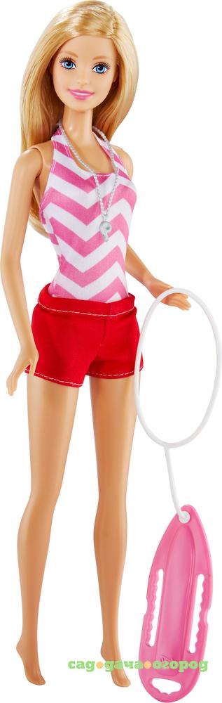 Фото Кукла Mattel Barbie Кем быть? Спасатель 29 см