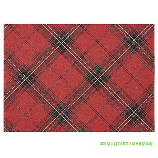 Фото Сервировочные маты 45х32см 2шт, Red Tartan DD45/TR-12