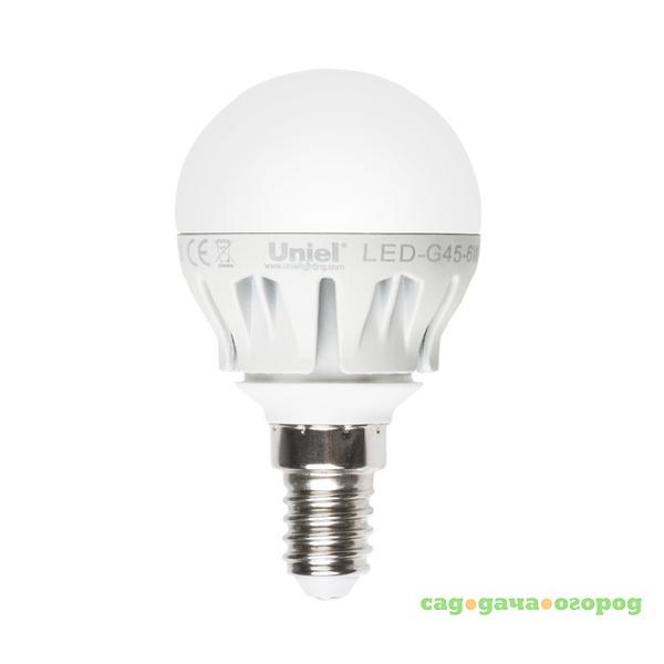 Фото Led-g45-6w/nw/e14/fr/dim plp01wh