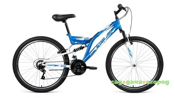 Фото ALTAIR MTB FS 26 1.0 (рост 16") 2018-2019 (черный/оранжевый мат., RBKN92N6P003)