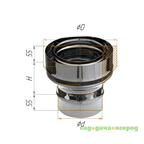 Фото Стартовый адаптер Ferrum Ф180х280 (430/0,5мм) fd16.180N.4.FF