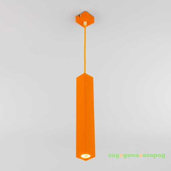 Фото Светодиодный подвесной светильник 50154/1 LED оранжевый