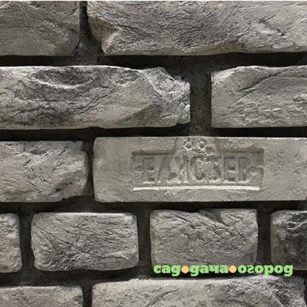 Фото Искусственный камень Imperator Bricks Императорский кирпич ложок серый